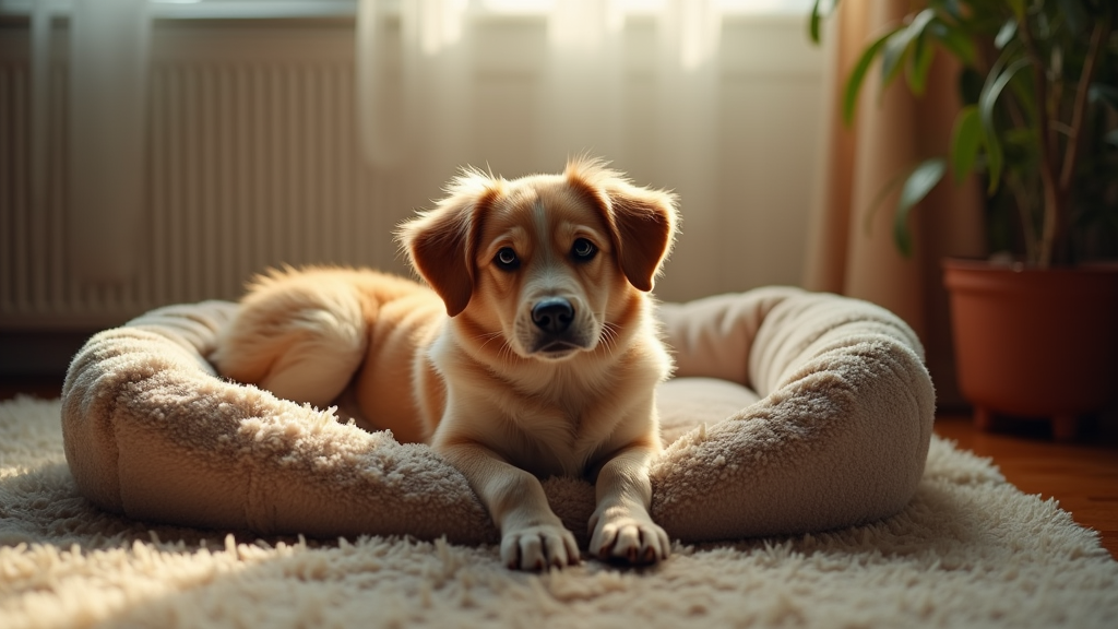 Placeholder image of a cozy dog bed